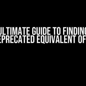 The Ultimate Guide to Finding the Non-Deprecated Equivalent of gcvt()